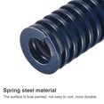 thumbnail image 4 of Unique Bargains Die Spring, 2 Pack 25mm OD 90mm Long Spiral Stamping Light Load Compression Die Springs, Blue, 4 of 5