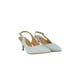 thumbnail image 2 of Zapatilla Destalonada Acabado Brillante plateado 26, 2 of 3