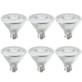 thumbnail image 2 of Bulbrite Pack of (6) 10 Watt Dimmable Flood PAR30SN Medium (E26) LED Bulb - 800 Lumens  2700K  and 80 CRI, 2 of 10