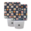 thumbnail image 6 of Yayeee LED Plug in Night Light for The Home with Auto Dusk to Dawn Light Sensors, 2 Pack, Blue Circle Mosaic, 6 of 6