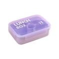 thumbnail image 1 of SIYTUAU Lunch Box With Utensils Compartimented Meal Prep Container Microwave Safe Durable Plastic Food Storage 8.27X5.91X2.56 Inch, 1 of 7