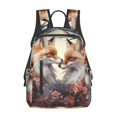 thumbnail image 1 of Easygdp Romantic Flower Fox para Easygdp Yak - Mochila Casual Ligera y Resistente para Viaje y Senderismo para Hombres y Mujeres, 1 of 7