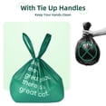 thumbnail image 2 of Bolsas para excremento de gato KropBom, 125 unidades, con asas y a prueba de fugas, 2 of 8