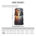 thumbnail image 4 of Honeii Red And White Beast print basktball shirt for men and women, Unisex basketball jersey for Theme party-Small, 4 of 6