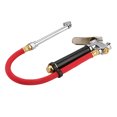 thumbnail image 2 of Tire Inflator Gauge, Tire Pressure Filler Aluminum Alloy Heavy Duty Design High Accuracy Clip On Design  For Vehicles Trucks Motorcycles, 2 of 8