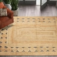 thumbnail image 3 of Handmade Braided Natural Pure Jute Area Rugs ,Home Décor Rugs Size 7 x 7 Feet Square ( 210 cm x 210 cm ), 3 of 4