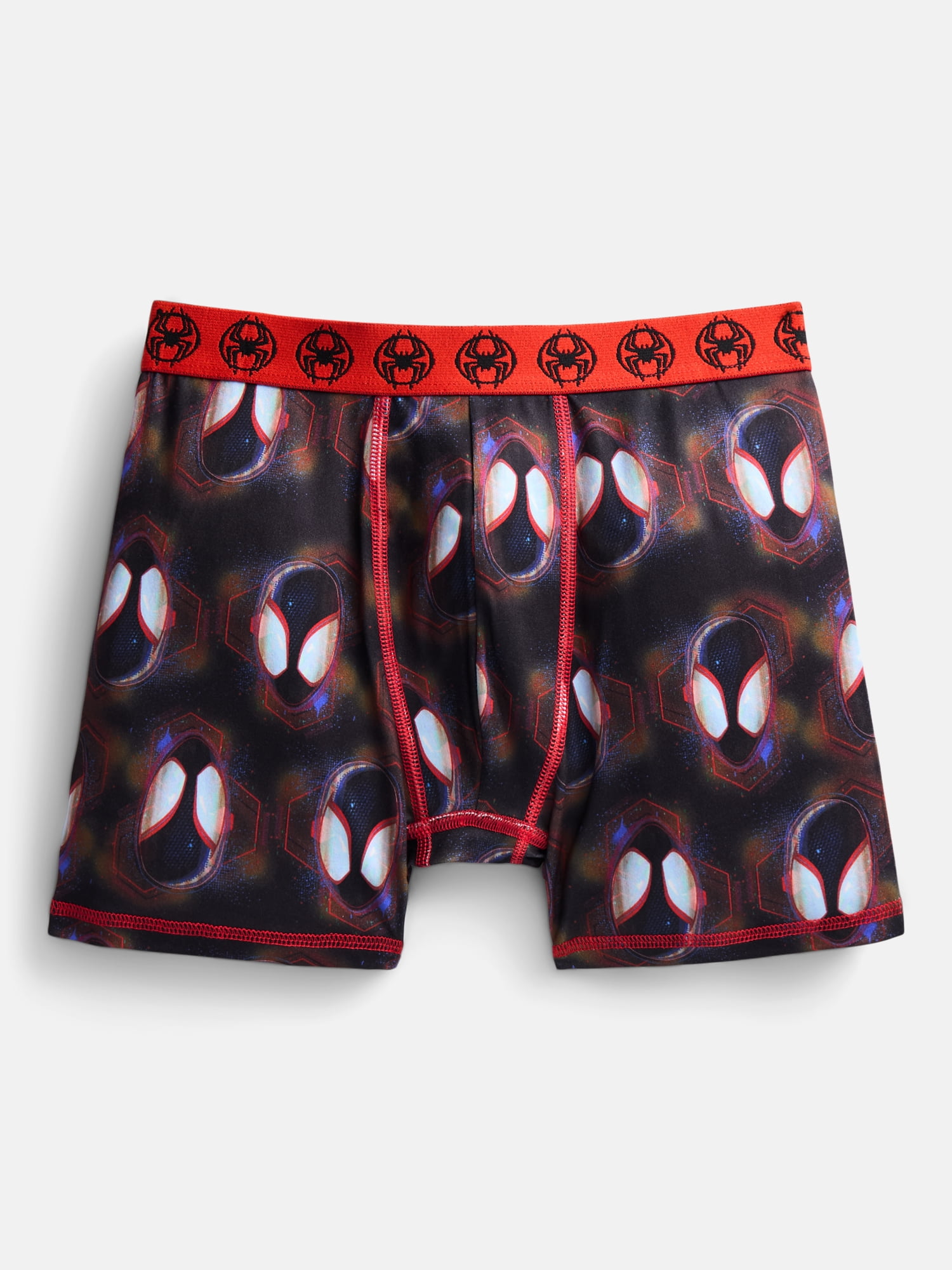 Spider-Man: Into the Spider-Verse Boys Boxer Brief Underwear, 4-Pack