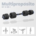 thumbnail image 2 of Mancuerna con Peso Ajustable Altera  SM-30K C/ Discos de Cemento Intercambiables 30Kg, 2 of 11