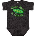 thumbnail image 3 of Inktastic Give Peas a Chance. Boys or Girls Baby Bodysuit, 3 of 5