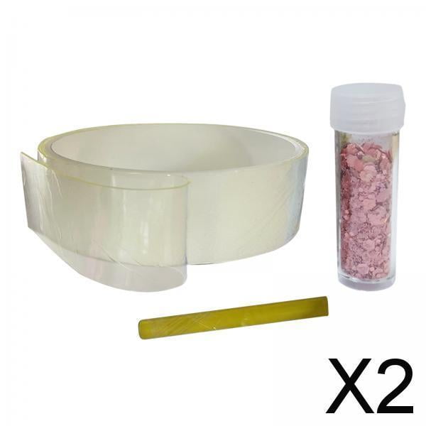 2x Nano Cintas Doble Cara Removibles Multiusos Con Para Bola Hecha A Mano 1Mx5CM 2 piezas