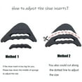 thumbnail image 5 of 2 Pairs Shoe Fillers Shoe Pads Toe Insoles Forefoot/Toe Insoles Pain Relief Pads for Oversized Shoes (Black & Flesh), 5 of 6