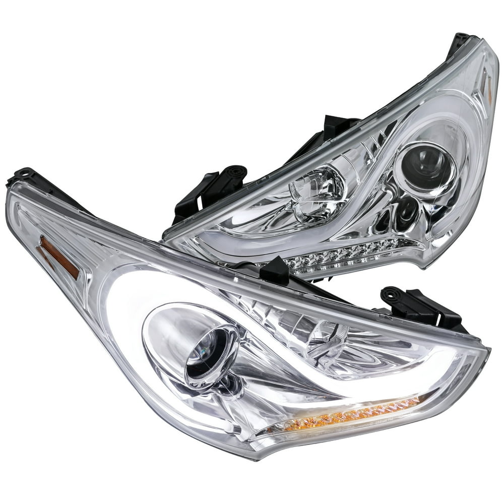 SpecD Tuning For 20122017 Hyundai Veloster Chrome Led Projector