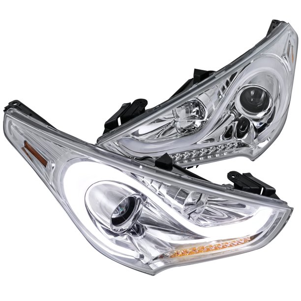 SpecD Tuning For 20122017 Hyundai Veloster Chrome Led Projector