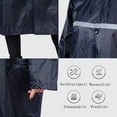 thumbnail image 3 of CoCopeanut Rain Coats for Adults Rain Ponchos with Hoods Man Lightweight Raincoats Long Waterproof Jacket Windbreaker for Men Women, 3 of 7