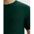 thumbnail image 4 of Hanes Beefy-T Unisex Cotton Pocket T-Shirt Deep Forest XL, 4 of 5