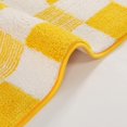 thumbnail image 3 of Bathroom Rugs, Yamaziot Checkered Bath Rugs Set 3, Non Slip Absorbent Bathroom Runner with Toilet Cover Mat, Washable Extra Soft Microfiber Floor Carpet, 3 of 9