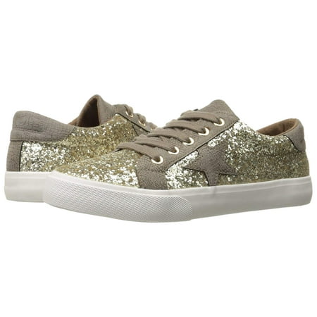 Not Rated Womens Illana Glitter Fashion Sneaker (Gold,