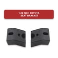 thumbnail image 1 of 2PCS Driver Passenger Seat Risers Professional Fixing Accessory Interior Chair Seating Spacer Sitting Lifter with Screws Bracket Mount Replacement for 4Runner, 1 of 9