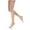 Light Beige, variant on DYNAVEN by Sigvaris Women's Compression Thigh-Highs 20-30mmHg - Open Toe & Grip-Top Design for Enhanced Support - Medium Long - Light Beige