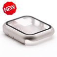 thumbnail image 2 of Protector de pantalla de cristal y cubierta para Apple Watch, accesorios de parachoques para Apple Watch series 5, 4, 3, SE, 6, 44mm, 40mm, 42mm, 38mm, 2 of 4