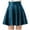 Green, variant on JURANMO Girl's Pu Leather Skirt High Waist Pleated A Line Mini Skirts Kids Fashion Skater Skirts Solid Casual Skirt Black 13T