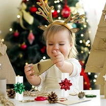 Topbathy 6Pcs White Foam Cylinder Blanks for Handmade Christmas and Event Craft Projects