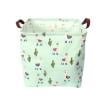Weloille 1 Pack Square Storage Basket, Foldable Waterproof Dirty Clothes Hamper, Large Capacity Sundries Toy Storage Organizer, for Bedroom Bathroom Laundry Room and Closet Storage