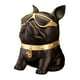 thumbnail image 5 of Caja de pañuelos para perros perfecl escultura de perro de resina moderna Decoración del hogar negro, 5 of 8