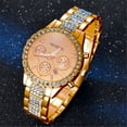 thumbnail image 2 of Luxurious Full Diamond Steel Strip Ms Quartz Analog Watch Diamond Watch, 2 of 2