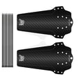thumbnail image 1 of Advancent 1 par de guardabarros de plástico para bicicleta de montaña, guardabarros para Dirtboard, piezas decorativas para ciclismo, tipo 1 Ciclismo Fibra de carbon Advancent OD000764-04, 1 of 6