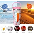 thumbnail image 3 of Ladybug Tumbler with Handle and Flip Straw for Women Men, 30oz Cute Stainless Steel Insulated Cup, Water Bottle Travel Coffee Mug, Gifts for Animal Lovers, 3 of 5