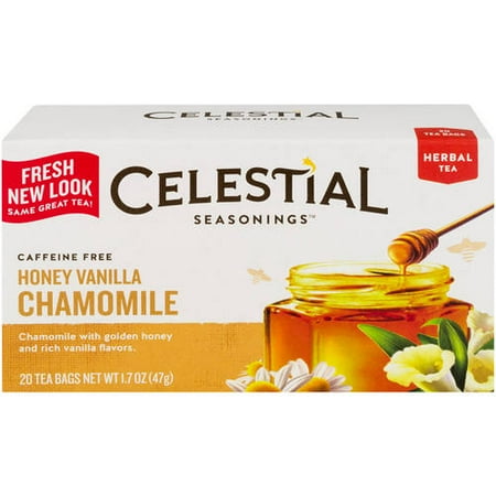 Celestial Seasonings Honey Vanilla Chamomile Herbal Tea, 20ct