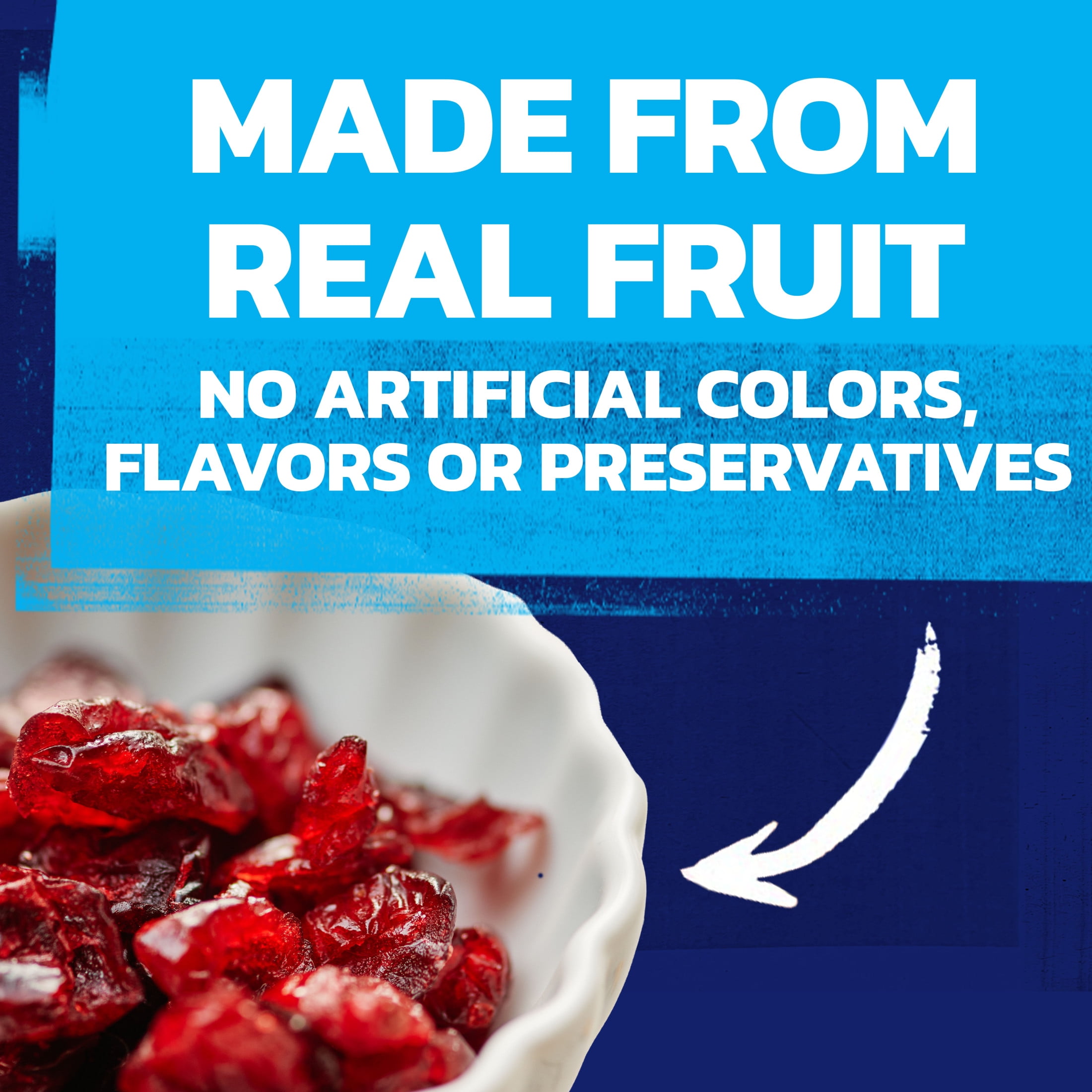 (3 pack) Ocean Spray® Craisins®, 50% Less Sugar Dried Cranberries, Dried Fruit, 10 oz Pouch