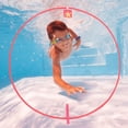 thumbnail image 2 of HOOWIFFY 3pcs Pool Rings Diving Toys Assorted Color for Children Swimming Training in Pool Parties, 2 of 6