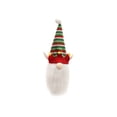 thumbnail image 2 of Funda de felpa para botella de vino Cateissary árbol de Navidad duende, 2 of 6
