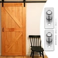 thumbnail image 1 of LHCER 2Pcs Stainless Steel Barn Door Roller Floor Guide Sliding Door Hardware Accessories,Sliding Door Floor Guide,Roller Guide, 1 of 10