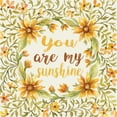 thumbnail image 2 of Jacobs, Cindy 12x12 White Modern Wood Framed Museum Art Print Titled - You Are My Sunshine, 2 of 4