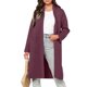 thumbnail image 1 of Puntoco Abrigo Mujer Otoño E Invierno Recto Cardigan Botón Bolsillo Abrigo Liquidación Puntoco Puntoco-1, 1 of 3