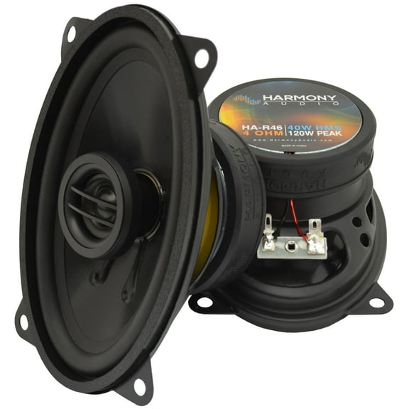 Harmony Audio HA-R46 Car Stereo Rhythm Series 4x6" Replacement 120W Speakers