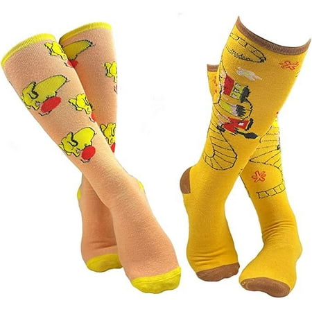 

Mary Blair Cute Fun Artistic and Colorful Knee Hi Socks - 2 Pair
