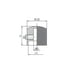 thumbnail image 5 of Perillas de Cúpula Hugo de Latón Interruptor de Palanca de 3 Vías, 5 of 10