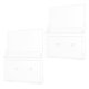 thumbnail image 2 of Cajas de casetes de plástico transparentes de 2 piezas Cajas de cinta de cinta transparente para casos de música organizadores a prueba de polvo para audio fácil almacenamiento, 2 of 4