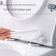 thumbnail image 2 of Cepillo de baño de goma suave con mango largo y ranura para uso doméstico, sin ángulo muerto, cepillo de silicona TPR para limpieza, 2 of 4