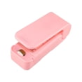 thumbnail image 1 of Oleegame 1PC Sealing Machine Hand Pressure Mini Portable Plastic Bag Sealing Machine Pink, 1 of 1
