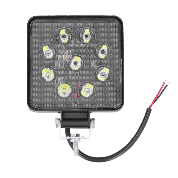 Foco LED, 27W 9LED IP67 Luz De Vainas LED Impermeable 2700LM Para Vehículos Todoterreno Para Remolques Para Barcos