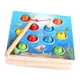 thumbnail image 3 of Juguetes Para Niños Para Niñas Varils, Magnéticos De Para Niños Yotijar Juguete de pesca magnético de madera, 3 of 9