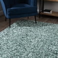 thumbnail image 2 of Addison Alpha Lavish Variegated Blue Shag Area Rug, 2 of 8