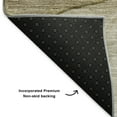 thumbnail image 3 of Addison Rugs Mayfield Washable Transitional Modern Brown Rectangle Rug, 10' x 14', 3 of 6