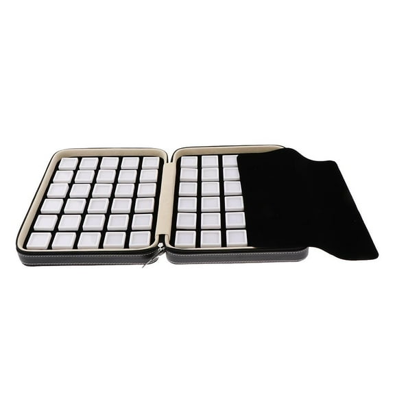 60 Grids Gem Beads Jars Showcase Stackable Jewelry Display Tray - 255x205x60mm