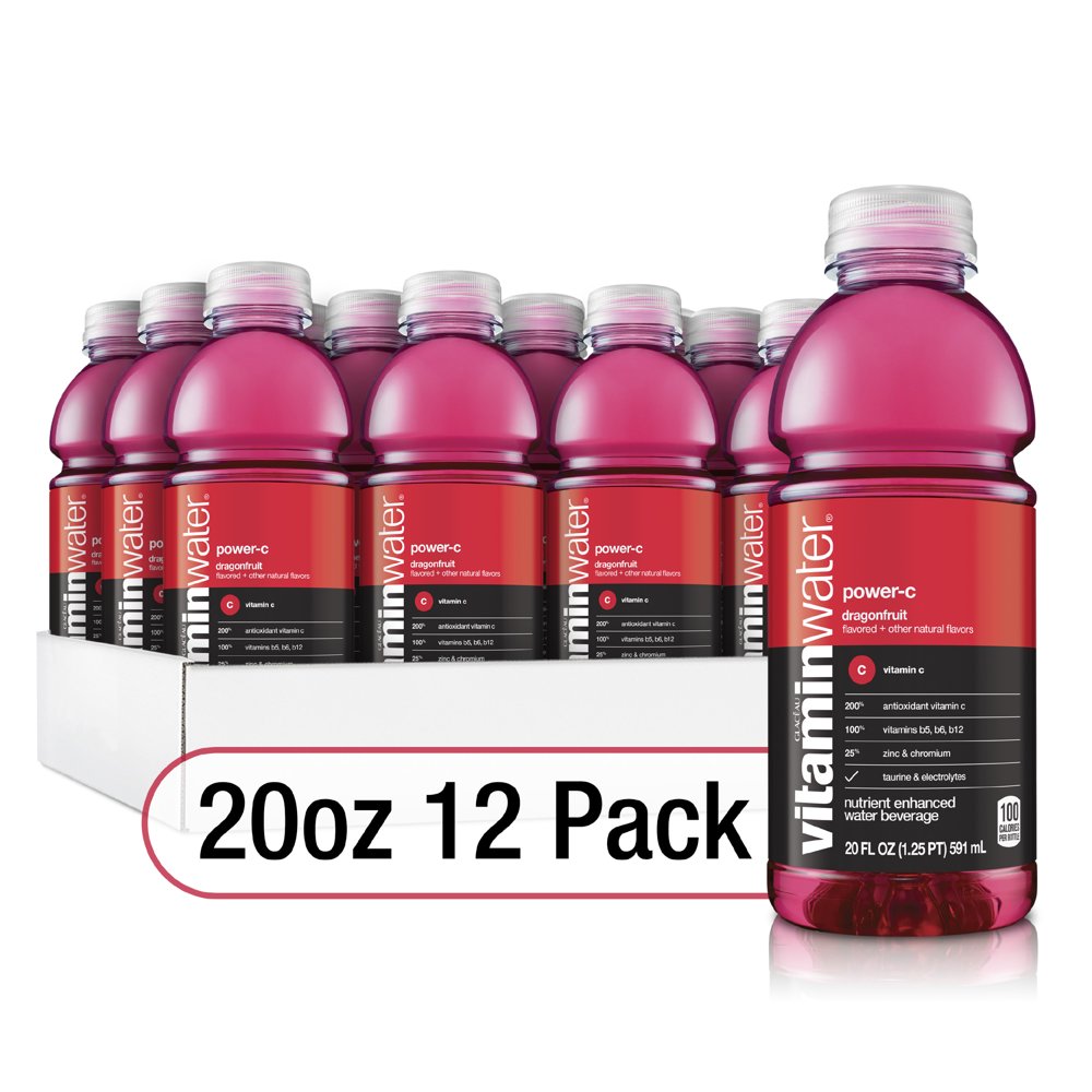 vitaminwater powerc electrolyte enhanced water w